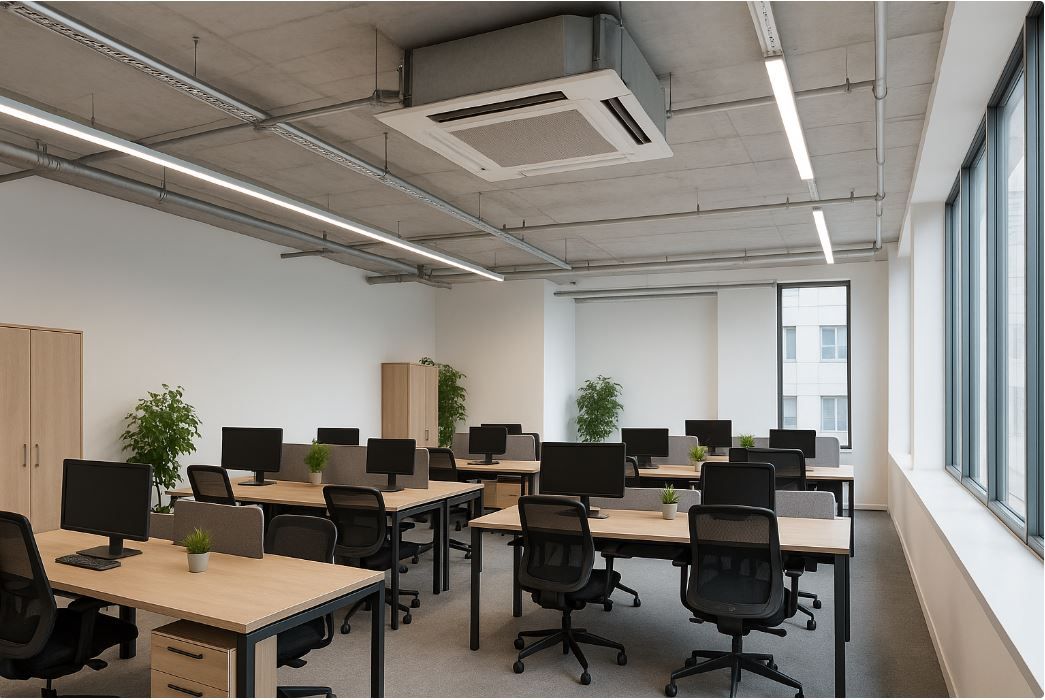 公司冷氣選擇指南｜四方吹、吊隱式或分離式怎麼挑最適合？