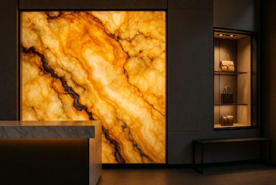 奢石透光板：高端空間設計的奢華材料選擇