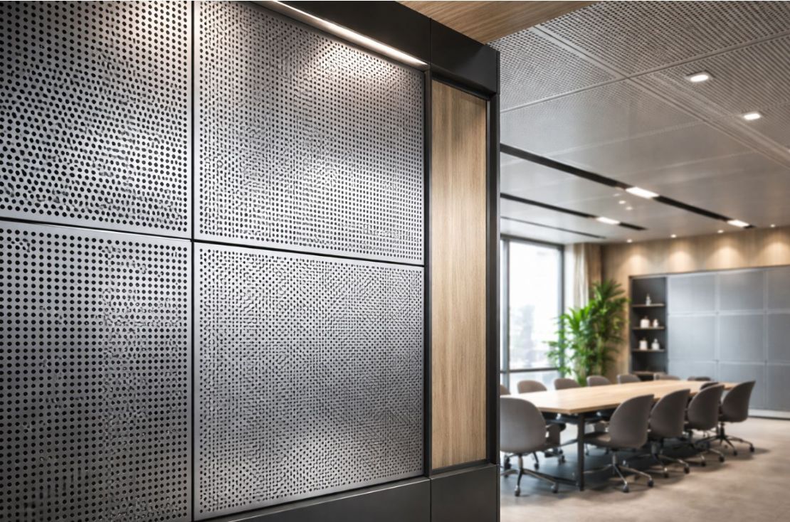 金屬吸音板是什麼？兼具機能與設計感的現代隔音解決方案