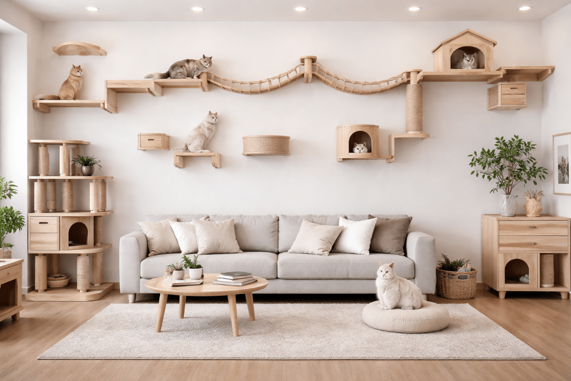 貓道設計不只是可愛！讓空間變大、貓咪更幸福的秘密一次揭曉