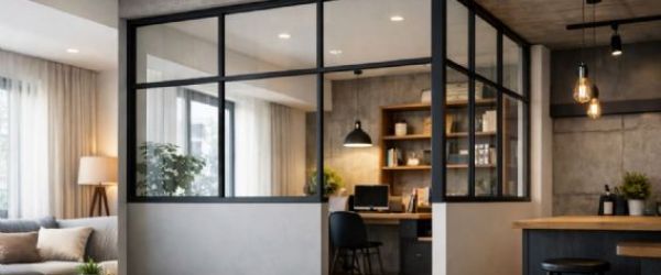 半隔斷玻璃是什麼？兼顧採光與分區的現代空間設計選擇